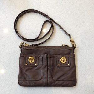 Marc Jacobs leather cross body satchel